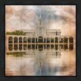 Millennial Reflection Bountiful Utah Temple Gallery Wrap