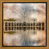 Millennial Reflection Bountiful Utah Temple Gallery Wrap
