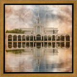 Millennial Reflection Bountiful Utah Temple Gallery Wrap