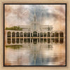 Millennial Reflection Bountiful Utah Temple Gallery Wrap