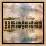 Millennial Reflection Bountiful Utah Temple Gallery Wrap