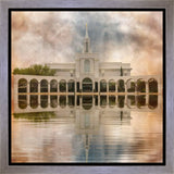 Millennial Reflection Bountiful Utah Temple Gallery Wrap