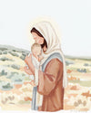 The Saviors Love - Blonde Hair Gallery Wrap
