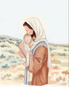 The Saviors Love - Blonde Hair Gallery Wrap