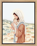 The Saviors Love - Blonde Hair Gallery Wrap