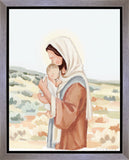 The Saviors Love - Blonde Hair Gallery Wrap