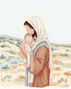 The Saviors Love - Blonde Hair Gallery Wrap