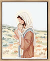 The Saviors Love - Blonde Hair Gallery Wrap