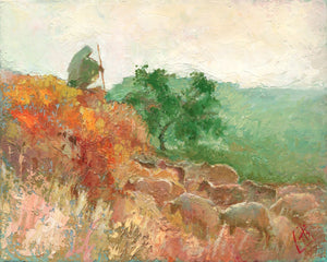 Guarding The Flock Gallery Wrap