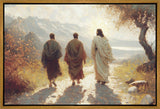 Jesus Went With Them Gallery Wrap