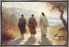 Jesus Went With Them Gallery Wrap