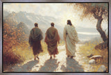 Jesus Went With Them Gallery Wrap