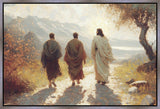 Jesus Went With Them Gallery Wrap