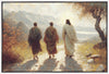 Jesus Went With Them Gallery Wrap
