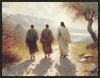 Jesus Went With Them Large Wall Art Gallery Wrap