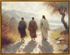 Jesus Went With Them Large Wall Art Gallery Wrap