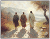 Jesus Went With Them Large Wall Art Gallery Wrap