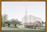 Sweet is The Work Seattle Washington Temple Gallery Wrap