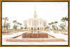 Sweet is The Work Red Cliffs Utah Temple Gallery Wrap