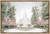 Sweet is The Work Portland Oregon Temple Gallery Wrap