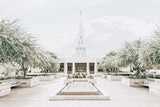 Sweet is The Work Phoenix Arizona Temple Gallery Wrap