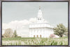 Sweet is The Work Nauvoo Illinois Temple Gallery Wrap