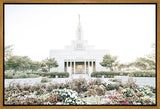 Sweet is The Work Draper Utah Temple Gallery Wrap