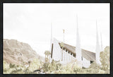 Sweet is The Work Las Vegas Nevada Temple Gallery Wrap