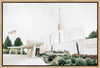 Sweet is The Work Jordan River Utah Temple Gallery Wrap