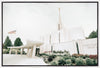 Sweet is The Work Jordan River Utah Temple Gallery Wrap