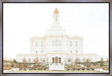 Sweet is The Work Deseret Peak Utah Temple Gallery Wrap