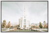 Sweet is The Work Layton Utah Temple Gallery Wrap