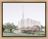 Sweet is The Work Seattle Washington Temple Gallery Wrap