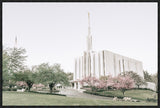 Sweet is The Work Seattle Washington Temple Large Wall Art Gallery Wrap