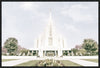 Sweet is The Work Rexburg Idaho Temple Large Wall Art Gallery Wrap
