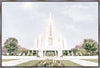 Sweet is The Work Rexburg Idaho Temple Large Wall Art Gallery Wrap