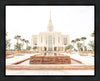 Sweet is The Work Red Cliffs Utah Temple Gallery Wrap