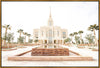 Sweet is The Work Red Cliffs Utah Temple Large Wall Art Gallery Wrap
