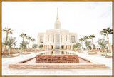 Sweet is The Work Red Cliffs Utah Temple Large Wall Art Gallery Wrap