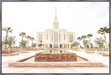 Sweet is The Work Red Cliffs Utah Temple Large Wall Art Gallery Wrap