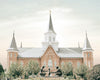 Sweet is The Work Provo City Center Utah Temple Gallery Wrap