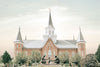 Sweet is The Work Provo City Center Utah Temple Large Wall Art Gallery Wrap
