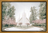 Sweet is The Work Portland Oregon Temple Gallery Wrap