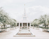 Sweet is The Work Phoenix Arizona Temple Gallery Wrap