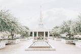 Sweet is The Work Phoenix Arizona Temple Gallery Wrap