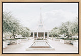 Sweet is The Work Phoenix Arizona Temple Gallery Wrap