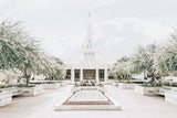 Sweet is The Work Phoenix Arizona Temple Gallery Wrap