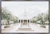 Sweet is The Work Phoenix Arizona Temple Gallery Wrap