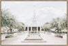 Sweet is The Work Phoenix Arizona Temple Large Wall Art Gallery Wrap