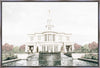Sweet is The Work Payson Utah Temple Gallery Wrap